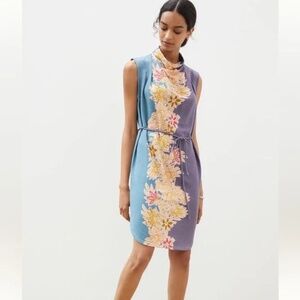 Anthropologie Daily Practice Mock Neck Mini Dress